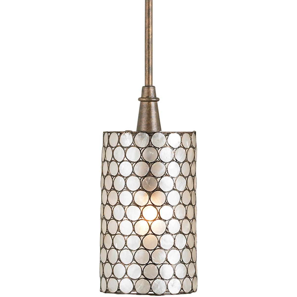 Currey & Company 9055 Regatta 1 Light 6 inch Cupertino Pendant Ceiling Light